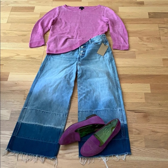 Talbots 💕💜 linen boatneck top - Picture 5 of 16